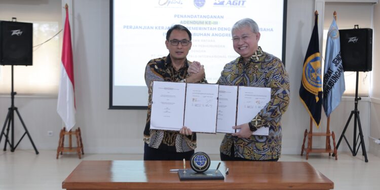Kemenhub Teken Adendum Ketiga KPBU Pelabuhan Anggrek