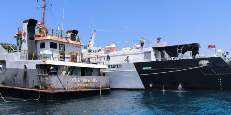 KPLP Amankan Kapal Tanpa Awak di Perairan Selatan Lembeh Utara