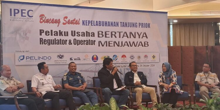 IPEC Bersama Stakeholders Priok, Diskusikan Perkembangan Pelabuhan
