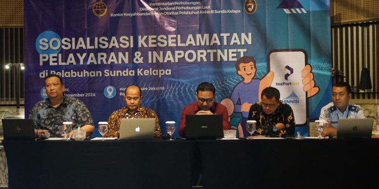 KSOP Sunda Kelapa Sosialisasikan Inaportnet & Keselamatan Pelayaran