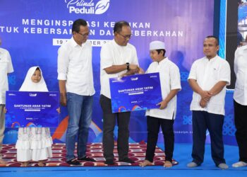 Ribuan Yatim Piatu Dapat Santunan dari Pelindo Terminal Petikemas