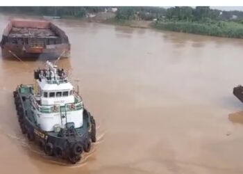 Nakhoda Tongkang Batubara Penabrak Jembatan di Jambi, Ditahan