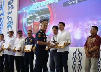 Kampanye Keselamatan Pelayaran Program 100 Hari di Sorong