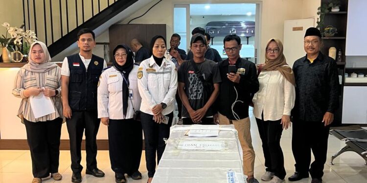 Jenazah ABK Dari Korea Selatan Dipulangkan