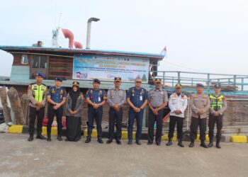 Bantuan Armada Untuk Nataru di Kuala Tungkal Aman, Dilepas Bupati