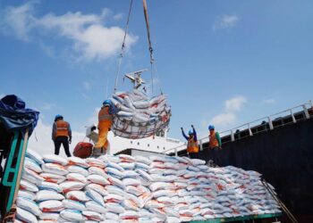 SPMT Telah Menangani Bongkar Beras Bulog 2,36 Juta Ton