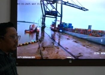 Bongkar Muat di Pelabuhan Malundung Sudah Normal Lagi, Setelah 9 Hari Terhenti