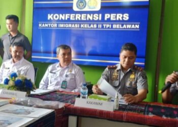 Imigrasi Belawan Berhasil Membongkar Sindikat Tindak Pidana Keimigrasian