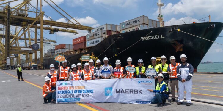 Maersk Buka Layanan Baru Dari TPS Surabaya-Malaysia-Singapura