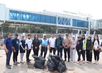 Peringati HPSN, SPMT Ikutan Bersih-bersih