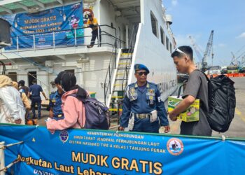 Masyarakat Jatim & Bali Mudik Gratis Dengan Kapal Negara