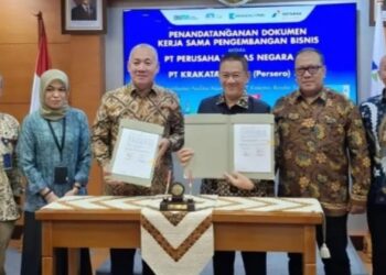 Krakatau Steel – PGN Kerjasama Kembangkan Infrastruktur Gas Bumi