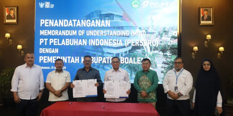 Pelindo & Pemkab Boalemo Teken MoU Pengembangan Pelabuhan
