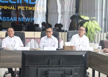 Kunjungi TPK New Makassar, Wamenhub Bilang TPK Ini Sebagai Simpul Logistik Strategis