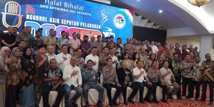 Dari Halal Bihalal Aptrindo, Ingin Priok Kedepan Kondusif