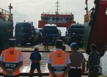 Akhirnya Kapal BBM Pertamina Sampai di Pulau Enggano