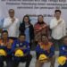 PTP Palembang Bagikan APD ke TKBM di Pelabuhan Boombaru