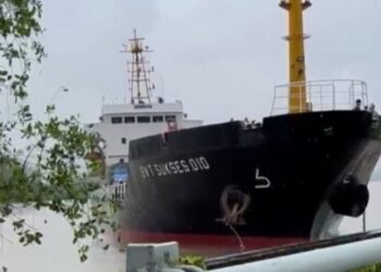KUPP Tanjung Redeb Kasih Peringatan Perusahaan Kapal Yang Mubruk Dolphin Jembatan Bujangga