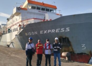 Pertama Kali, Kapal Sapi Impor Masuk Pelabuhan DABN Probolinggo