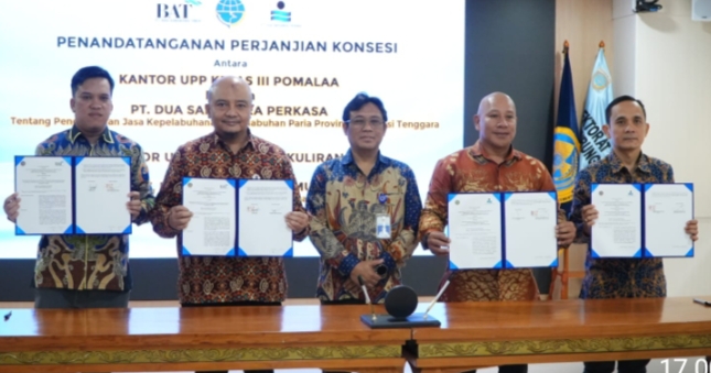 PT Biru Arnawama Timur & PT Dua Samudera Perkasa Peroleh Konsesi Kepelabuhanan