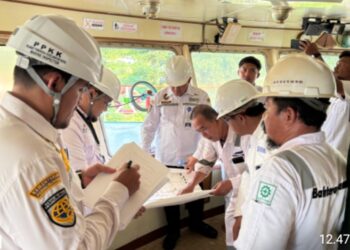 Untuk Keselamatan Penyeberangan, Kemenhub Lakukan Uji Petik Kapal RoRo di Balikpapan