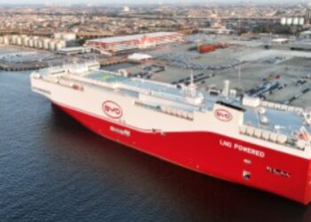 Dua Kapal Besar Sandar dan Dilayani di Terminal IPCC, Yang Satu Bawa 7.000 Unit Kargo