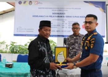 60 Nelayan Ikut Sosialisasi Keselamatan Pelayaran di Meulaboh