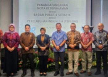 BPS – Pelindo Teken Kerjasama Pertukaran Data Statistik Jasa Kepelabuhanan