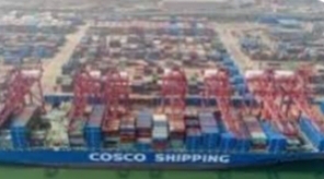 Hingga Juli, Cosco Tangani 66,72 juta TEUs