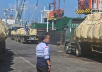 Bongkar Muat di Pelabuhan DABN Lancar