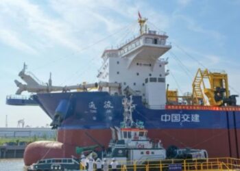 China Luncurkan Kapal Keruk Generasi Baru