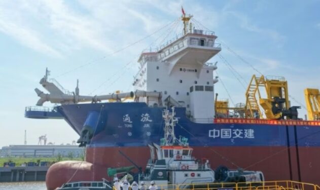 China Luncurkan Kapal Keruk Generasi Baru