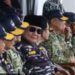 Prabowo Saksikan Parade Kapal Perang Dari KRI