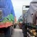 Akses Jalan ke Tanjung Emas Macet Total, Kegiatan Bongkar Muat Normal