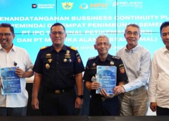 IPC TPK & MAL Siap Operasikan Alat Pemindai Petikemas