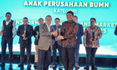 TTL Raih Penghargaan Pada BUMN Branding & Marketing Award 2025