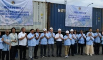 INSA Peduli ke Sumatera, Dua Petikemas Dikirim Dengan Kapal Meratus