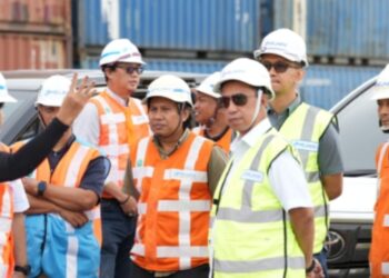 Nataru, Dirtek Pelindo Tinjau Kesiapan Pelabuhan di Sulsel
