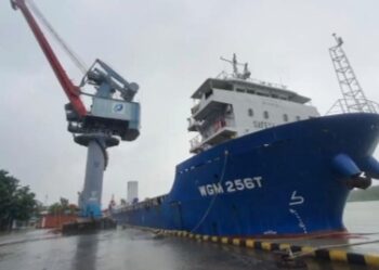 Jibcrane Rusak, Banyak Kapal di Pangkalbalam Antre dan Bongkar Muat Terganggu