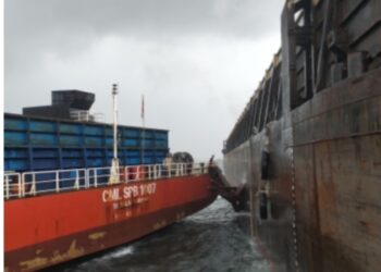 Tali Pengikat Putus, Dua Kapal Tubrukan di Pelabuhan Probolinggo