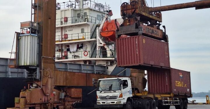 Kinerja TPK Bagendang Positif, Sorong Tangani 60 Ribu TEUs Lebih