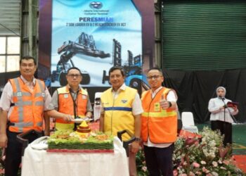 JICT Resmikan Armada Alat Berat Bertenaga Listrik