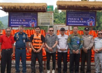 KSOP Cirebon Sosialisasi Keselamatan Pelayaran Sungai dan Danau di Situ Lengkong Panjalu