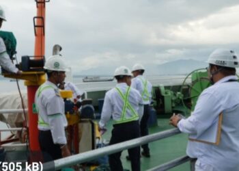 Disaksikan Pers, Uji Petik Kapal-kapal Penumpang di Banyuwangi Laik Laut