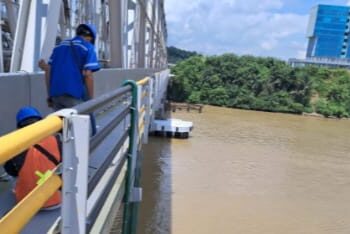 SPJM Pasang Fasilitas Safety Baru di Jembatan Mahakam, Supaya