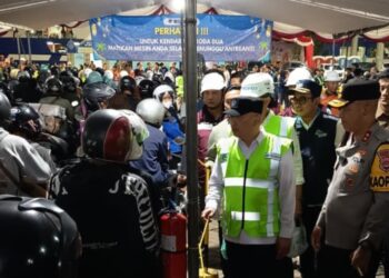 PTP Nonpetikemas Banten Dukung Mudik Motor & Truk Sembako ke Sumatera