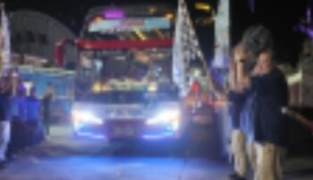 SPJM Lepas 12 Bus Mudik Gratis Tujuan Daerah Sulawesi