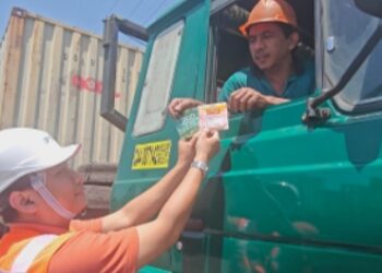 TPS Perkuat Sosialisasi SMAP ke Pengemudi Truk Eksternal