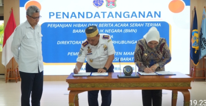 Kemenhub Hibahkan Aset BMN ke Pemkab Mamuju, Dorong Optimalisasi Pelayanan Pelabuhan