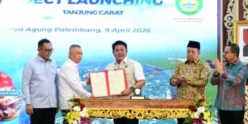 Menhub Resmi Luncurkan Palembang New Port di Tanjung Carat